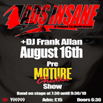 Lads Insane / A tribute to David Bowie + Dj Frank Allan