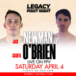 Legacy Fight Night - Cruiserweight Title Fight
