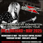 Adrian Vandenberg - Whitesnake At Donington - 35 Year Anniversary Tour